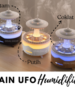 Humidifier Aromaterapi Menjaga Kelembapan Udara Ruangan Kamar Mesin Aromatherapy Dengan Lampu LED Incl Remote Control