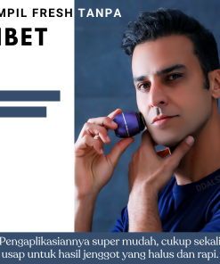 Alternative view of Mesin Cukur Jenggot Electric Mini Portable Alat Cukuran Kumis Jenggot Bulu Ketiak Elektrik Pisau Shaver Type C Rechargeable