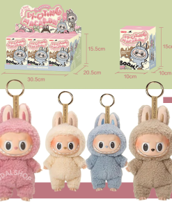 Popmart Labubu Exciting Macaron Boneka Viral Secret Blind box Pop Mart Gantungan Kunci Keychain - Gambar 5