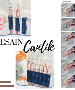 Lipstick Glossy Warna Ph Bibir Kering Dan Pecah-Pecah Lip Balm Pelembab Alami Lipstik Mirsist - Gambar 5