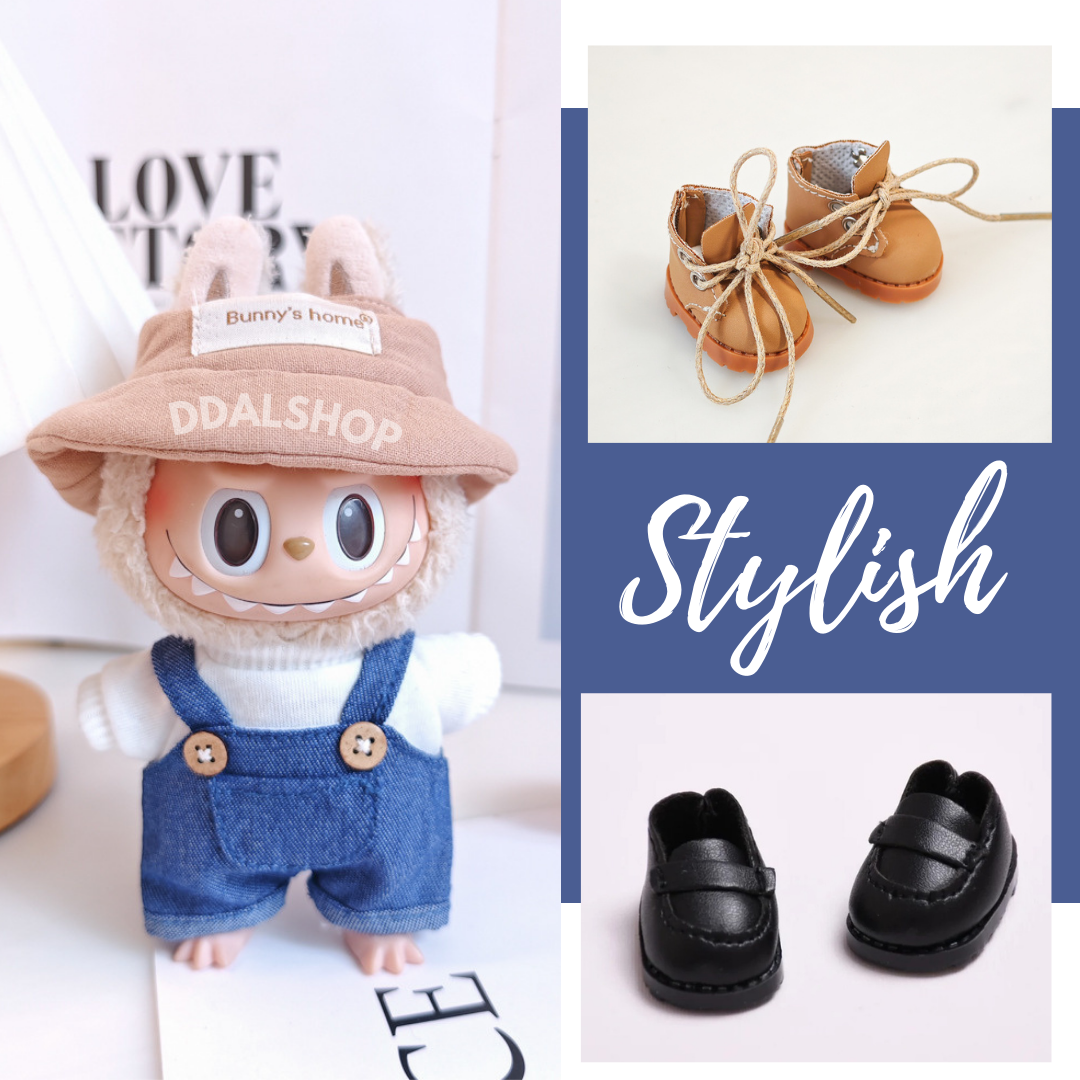 Aksesoris Boneka Viral Pernak Pernik Labubu Baju Celana Kacamata Topi Tas Sepatu - Gambar 2