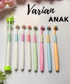 Sikat Gigi Anak Dewasa 2 In 1 Toothbrush Dental Care Pembersih Gigi Travel Portable Silikon Lembut - Gambar 9