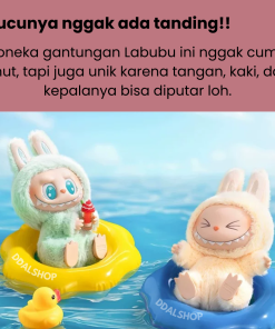 Popmart Labubu Exciting Macaron Boneka Viral Secret Blind box Pop Mart Gantungan Kunci Keychain - Gambar 7
