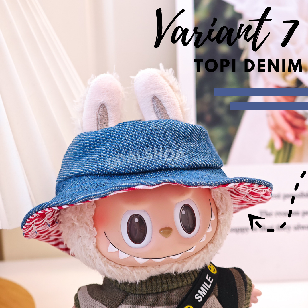 Aksesoris Boneka Viral Pernak Pernik Labubu Baju Celana Kacamata Topi Tas Sepatu - Gambar 12