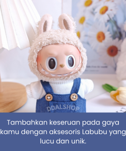 Aksesoris Boneka Viral Pernak Pernik Labubu Baju Celana Kacamata Topi Tas Sepatu - Gambar 4