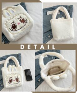 Tas Selempang Wanita Bag Anak Anak Remaja Cewek Kekinian Karakter Labubu Gaya Korean Style - Gambar 3