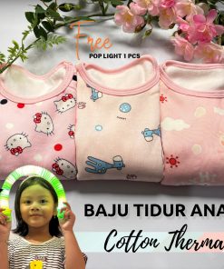 baju tidur anak perempuan setelan anak motif lucu bahan berkualitas import