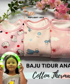 baju tidur anak perempuan setelan anak motif lucu bahan berkualitas import