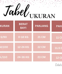 Alternative view of Popok celana Kain 6 LayersMotif Kartun Dapat Dicuci Untuk Toilet Training