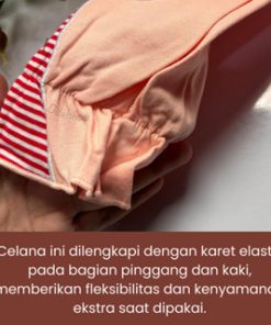 Celana Jogger Anak Perempuan Import Bahan 100% Katun Berkualitas Usia 2-8 tahun - Gambar 8