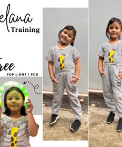 Celana  Panjang Anak Laki Laki Training Olahraga Casual Pants Usia 6-15tahun