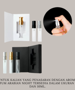 Parfum Pria Tahan Lama Parfume Arabian Night-613 EDP Refill 5ml 10ml 100ml - Gambar 4