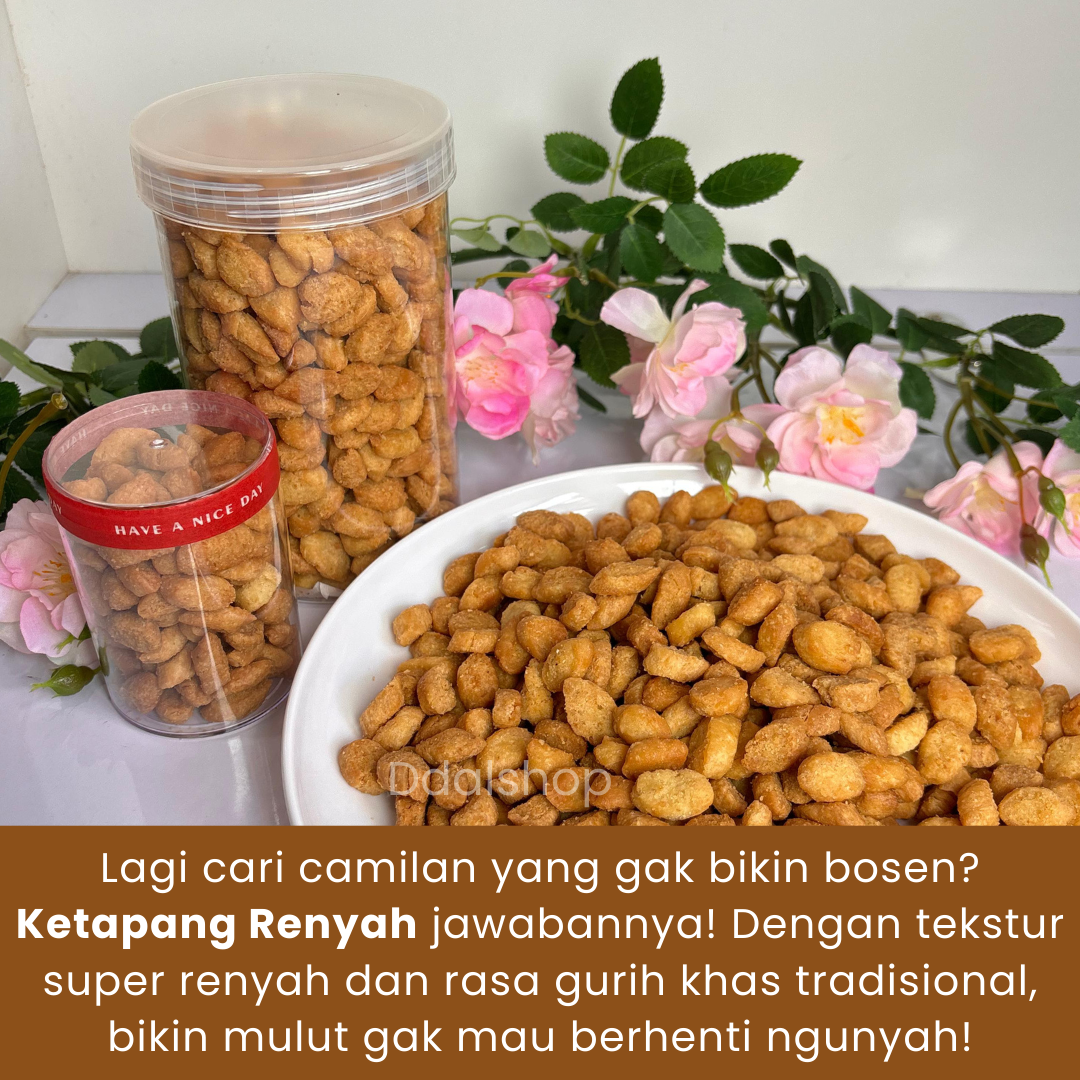 Kue Biji Ketapang Betawi Cemilan Lebaran Oleh O0leh Snack Khas Jakarta Enak Renyah Gurih Home Made - Gambar 7