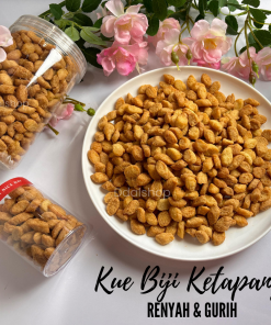Kue Biji Ketapang Betawi Cemilan Lebaran Oleh O0leh Snack Khas Jakarta Enak Renyah Gurih Home Made