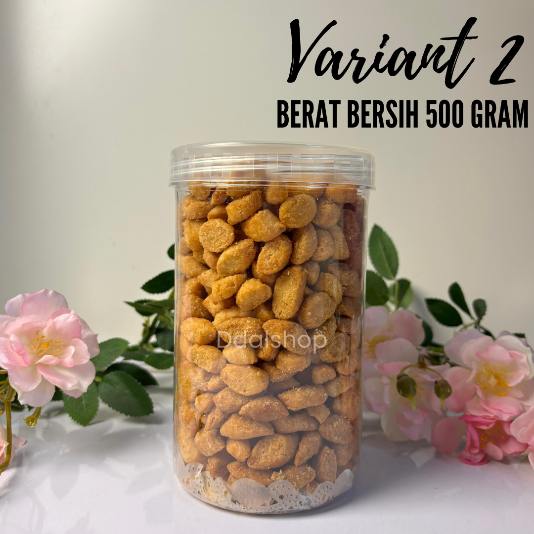 Kue Biji Ketapang Betawi Cemilan Lebaran Oleh O0leh Snack Khas Jakarta Enak Renyah Gurih Home Made - Gambar 3