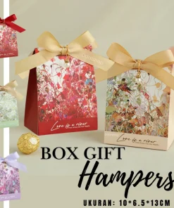 Box Aesthetic Kotak Hadiah Gable Box Bunga Aksesoris Mutiara