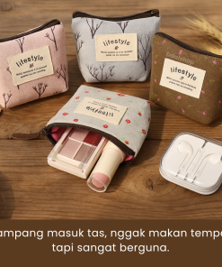 Dompet Koin Wanita Kecil Aesthetic – Pouch Mini Lucu - Gambar 4