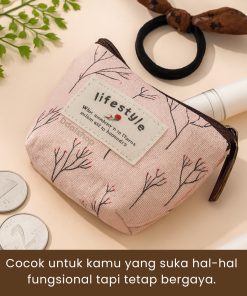 Dompet Koin Wanita Kecil Aesthetic – Pouch Mini Lucu - Gambar 7