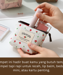 Dompet Koin Wanita Kecil Aesthetic – Pouch Mini Lucu - Gambar 5