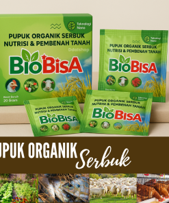 Alternative view of Pupuk Organik Serbuk Bio BISA Teknologi Nano Menutrisi Membenahi Tanah Penyubur Tanaman Sayuran Buah