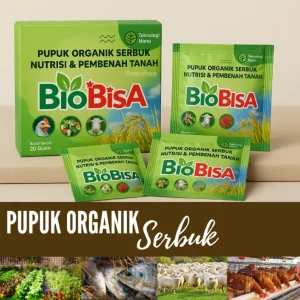 Pupuk Bio BISA Teknologi Nano | Penyubur Tanaman Organik untuk Sayur & Buah