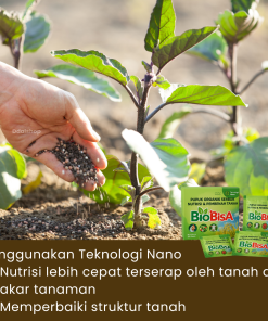 Pupuk Organik Serbuk Bio BISA Teknologi Nano Menutrisi Membenahi Tanah Penyubur Tanaman Sayuran Buah - Gambar 10