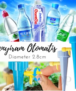 Alat Siram Tanaman Otomatis Sprinkler Taman Irigasi Kebun Dripper Penyiram Sistem Tetes Air 2,8cm