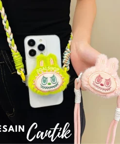 Alternative view of Tali Handphone Gantungan Labubu Aksesories Hp Lucu Selempang Aesthetic