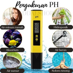 Alat Uji Tingkat Keasaman Air pH Meter Otomatis Tingkat Akurasi 0.01
