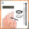Alat Pengukur Jari Meteran Ukur Jari Cincin Bahan Plastik Dapat Digunakan Kembali Universal