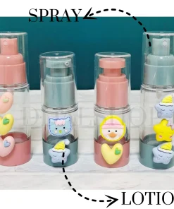 Alternative view of Botol Spray Pump Airless Bottle Skincare Cairan And Lotion Wadah Kosong Karakter Plastik 15ml 30ml 50ml