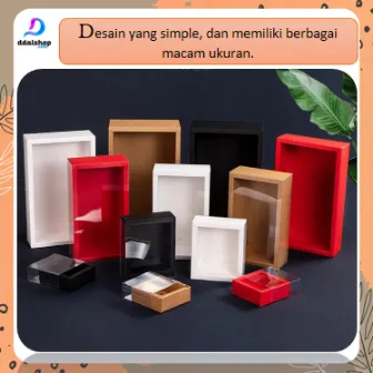 Kotak Kado Gift Box Hampers Hadiah Souvenir Hardbox Aesthetic Polos Sliding Untuk Parfum Kosmetik