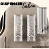 Dispenser Tempat Wadah Sabun Cair Soap Pump Aesthetic Tempel Dinding Botol Akrilik