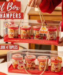 Box Hampers Kotak Mika Hantaran Toples Kue Mini Kecil Bening Transparan  Food Grade