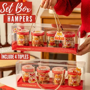 Box Hampers Kotak Mika Hantaran Toples Kue Mini Kecil Bening Transparan  Food Grade