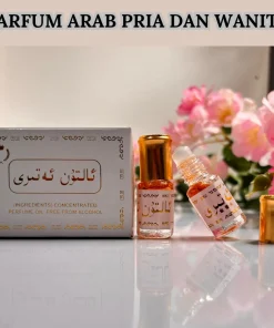 Parfum Arab Unisex Minyak Wangi Tahan Lama Parfume Oleh Oleh Umroh Dan Haji Pakistan 3ml Non Alkohol