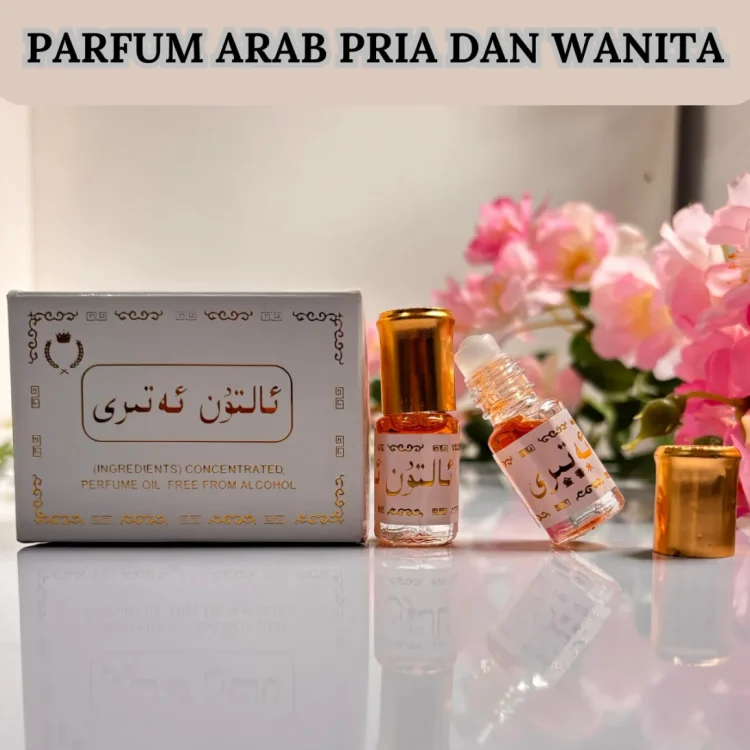 Parfum Arab Unisex Minyak Wangi Tahan Lama Parfume Oleh Oleh Umroh Dan Haji Pakistan 3ml Non Alkohol