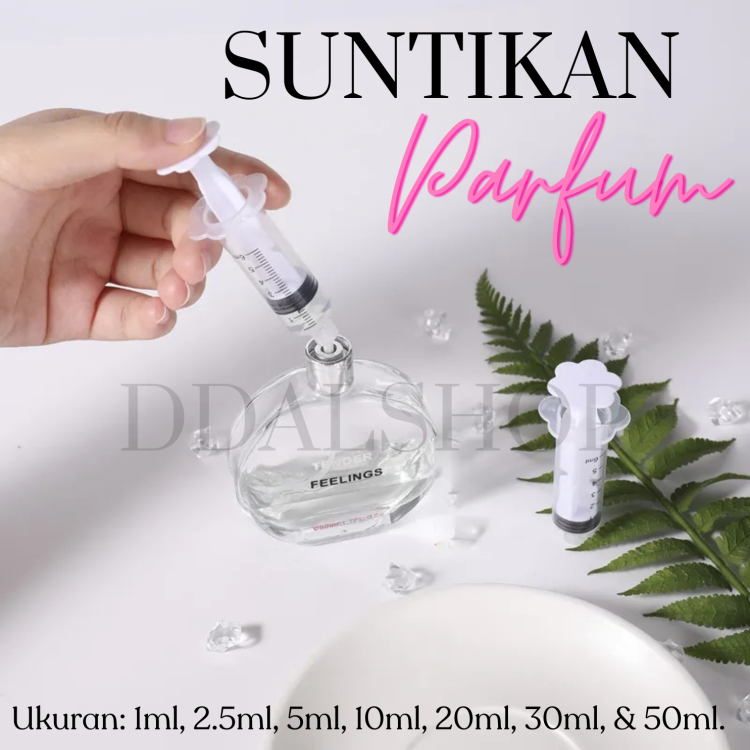 Suntikan Parfum Decant  Pump Dispenser Pemindah Parfume Botol Kaca Refil