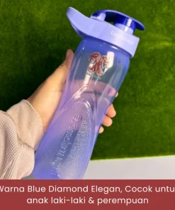 Alternative view of Botol Air Minum Sekolah Anti Bocor Tumpah Splash Bottle TwinTulipware 650ml BPA Free Tutup Flip
