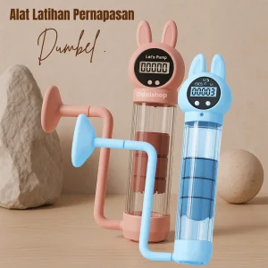 Alat Latihan Pernapasan Digital Counter Portabel Cara Efektif Meningkatkan Stamina & Kesehatan Paru-Paru