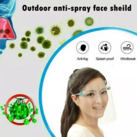 Alat Pelindung Wajah APD Mika Face Shield Paul Lorna Kacamata High Grade Face Mask Protector withbox - Foto 2