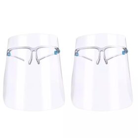Alat Pelindung Wajah APD Mika Face Shield Paul Lorna Kacamata High Grade Face Mask Protector withbox - Foto 4