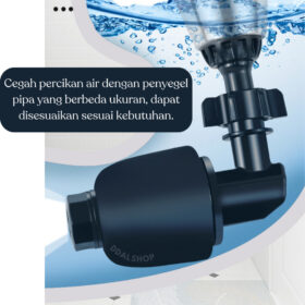 Alat Sedot WC Mampet Anti Sumbat Saluran Wastafel Pompa Booster Pendorong Pump Toilet 120Bar - Foto 5