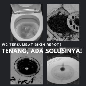 Alat Sedot WC Mampet Anti Sumbat Saluran Wastafel Pompa Booster Pendorong Pump Toilet 120Bar - Foto 8