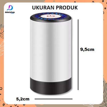 Alat Vakum Makanan Frozen Multifungsi Vacum Baju Vacuum Travel Bag Pompa Bola USB Charger Portable - Foto 9