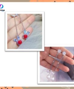 Anting Panjang Rumbai Korea Aksesoris Wanita Fashion Terbaru - Foto 2