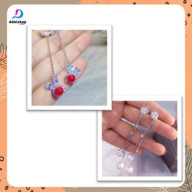 Anting Panjang Rumbai Korea Aksesoris Wanita Fashion Terbaru - Foto 2