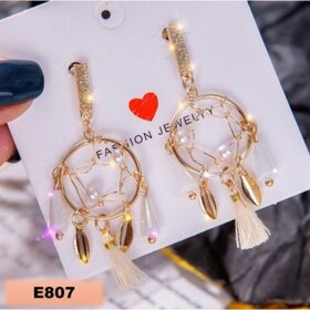 Anting Panjang Rumbai Korea Aksesoris Wanita Fashion Terbaru - Foto 9