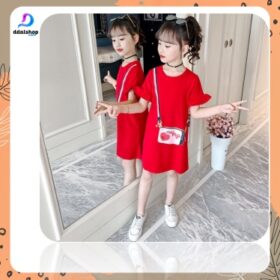 Baju Dress Anak Perempuan Import Premium Usia 4-15tahun - Foto 5