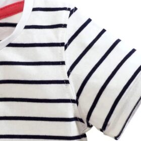 Baju Kaos Anak Lengan Pendek Perempuan Import Bahan Katun Berkualitas Usia 2-9 Tahun - Foto 6